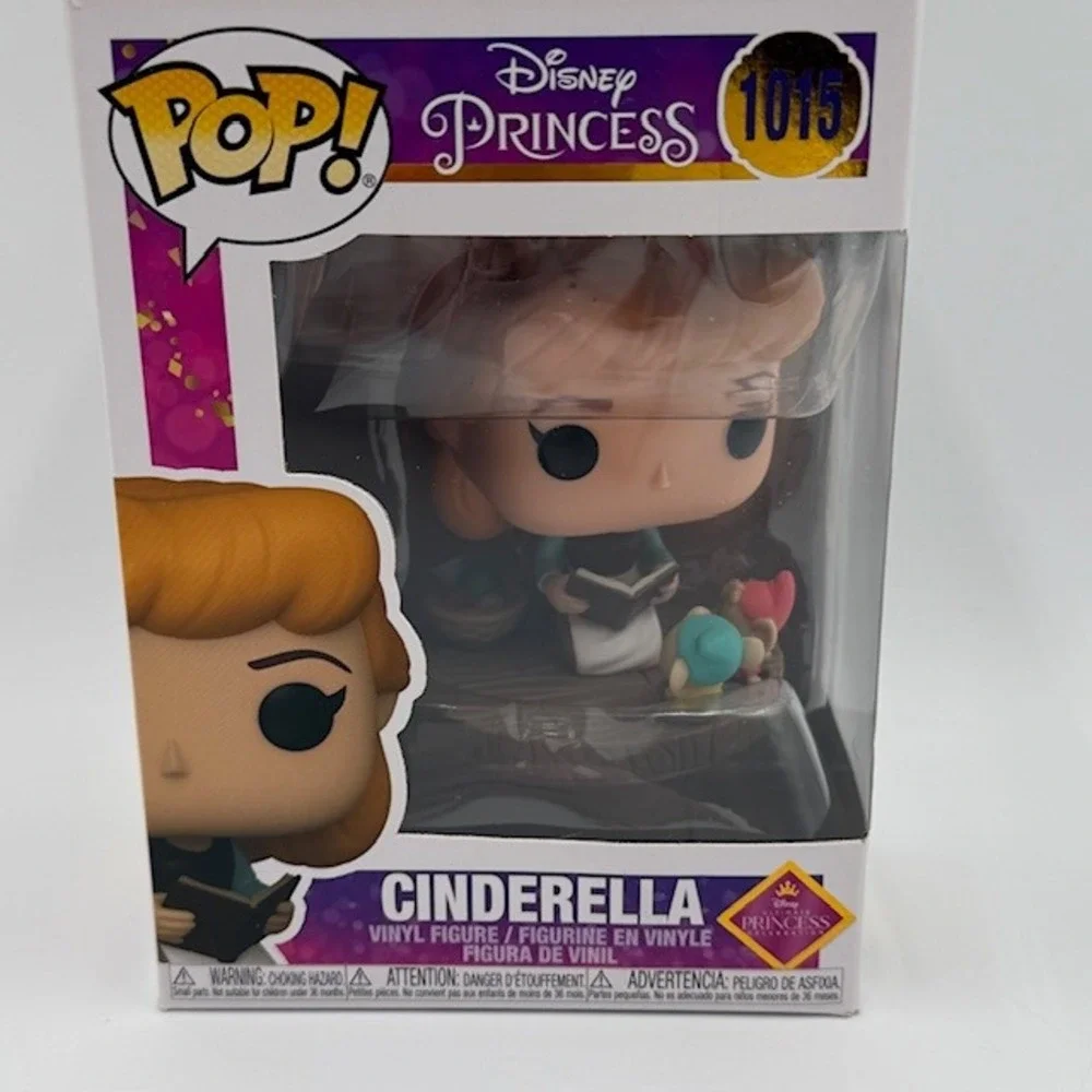 Funko Pop Disney Princess Ultimate Celebration Cinderella 1015 Vinyl‎ Figure Gus